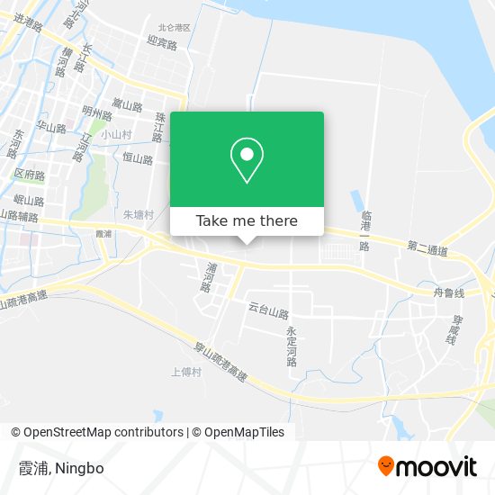霞浦 map
