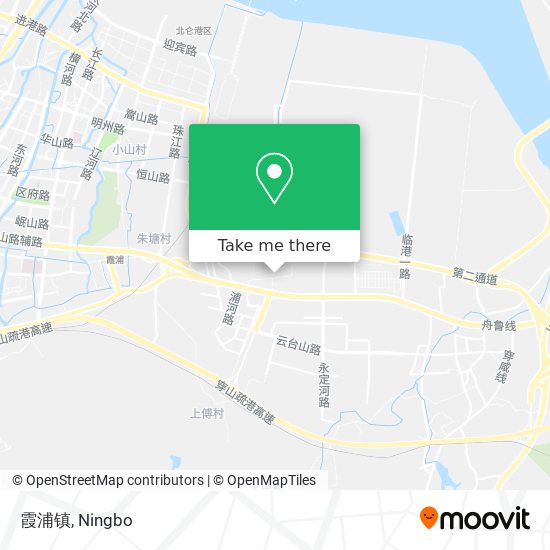 霞浦镇 map