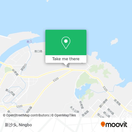 新沙头 map