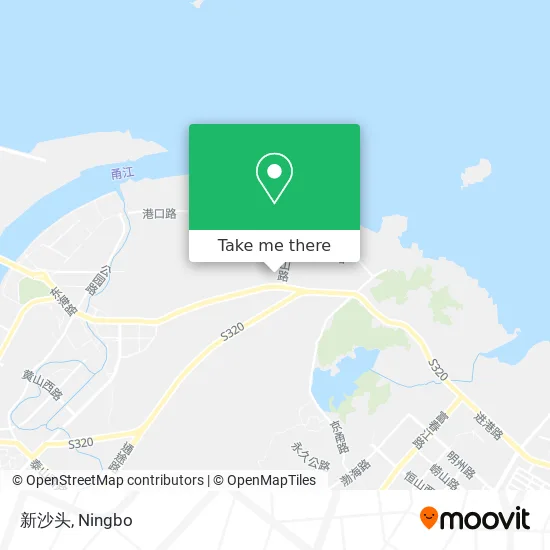 新沙头 map