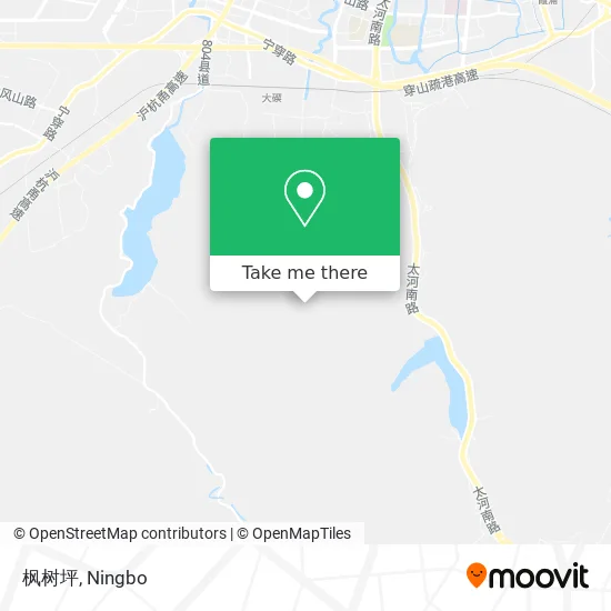枫树坪 map