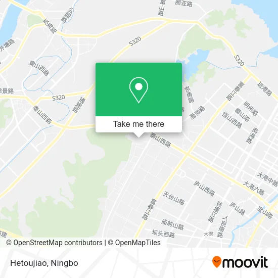 Hetoujiao map