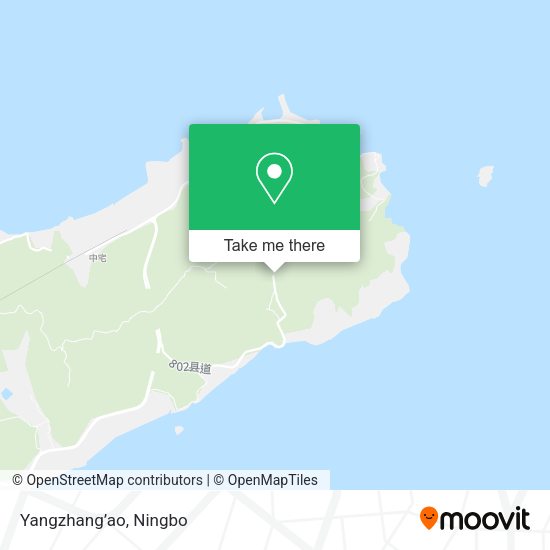 Yangzhang’ao map