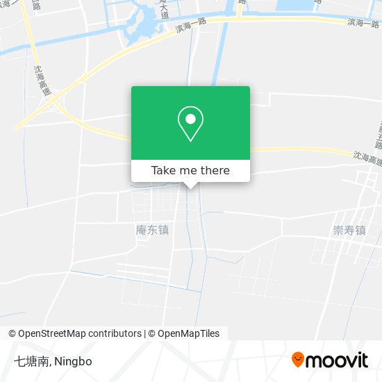 七塘南 map