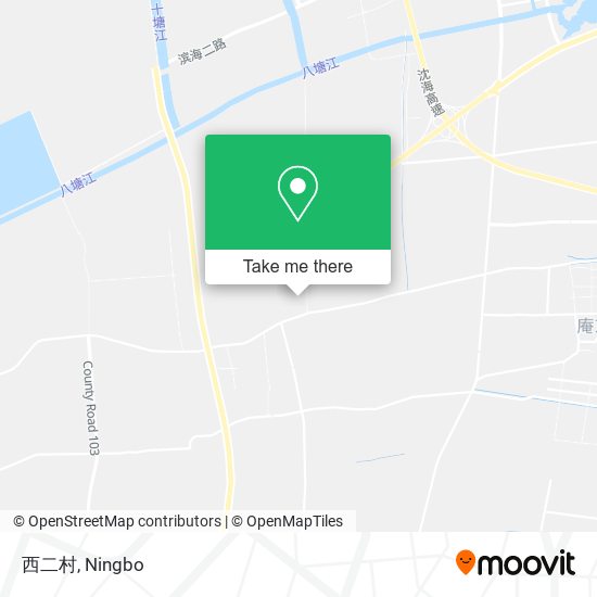 西二村 map