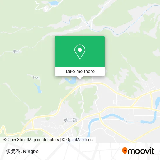 状元岙 map