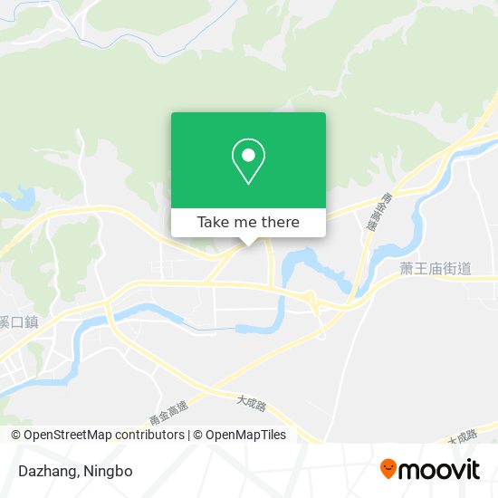 Dazhang map