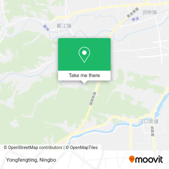 Yongfengting map