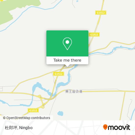 杜郎坪 map