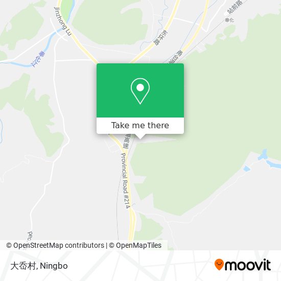大岙村 map