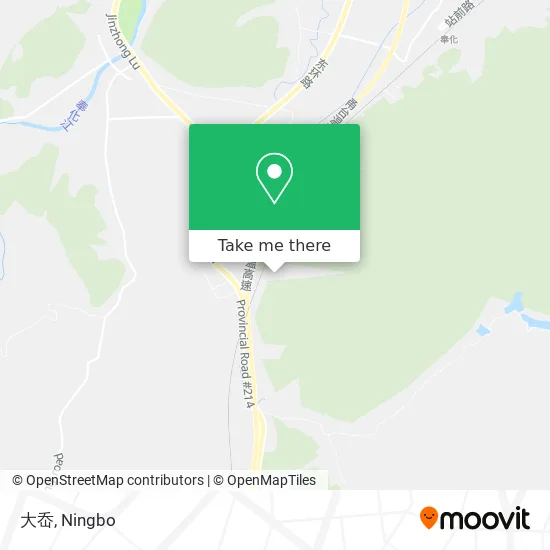 大岙 map