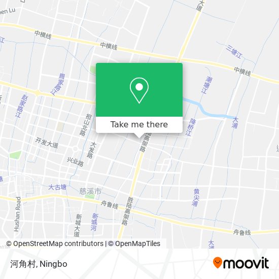 河角村 map