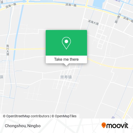 Chongshou map