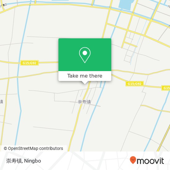 崇寿镇 map