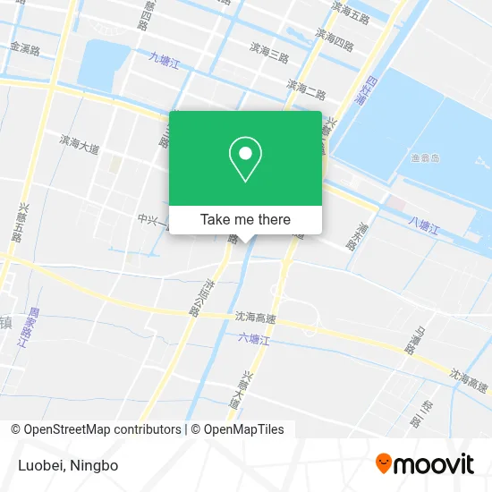Luobei map