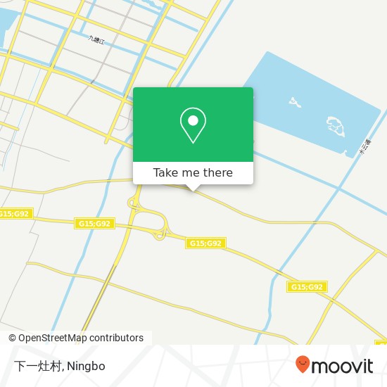 下一灶村 map