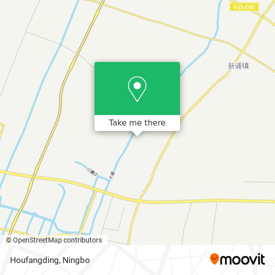 Houfangding map