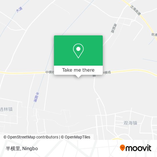 半横里 map