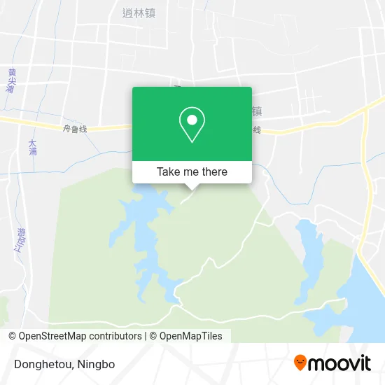 Donghetou map