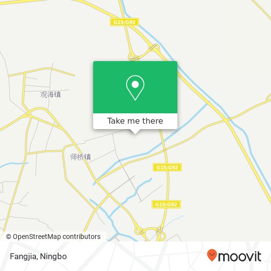 Fangjia map