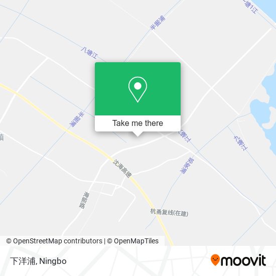 下洋浦 map