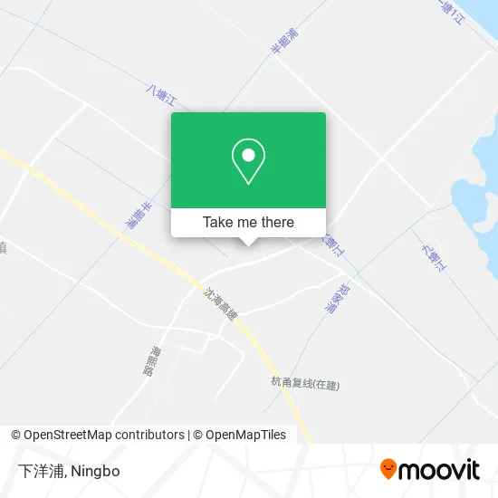 下洋浦 map
