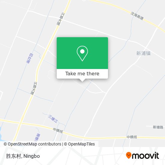 胜东村 map