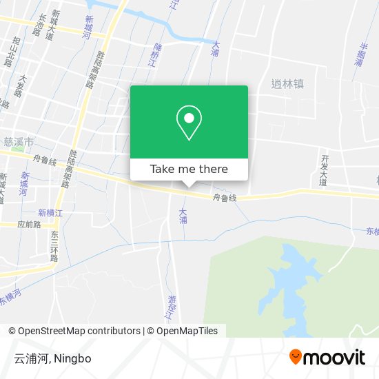 云浦河 map
