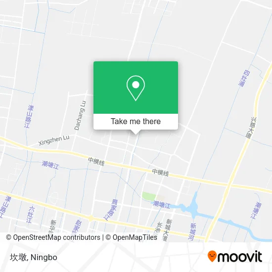 坎墩 map
