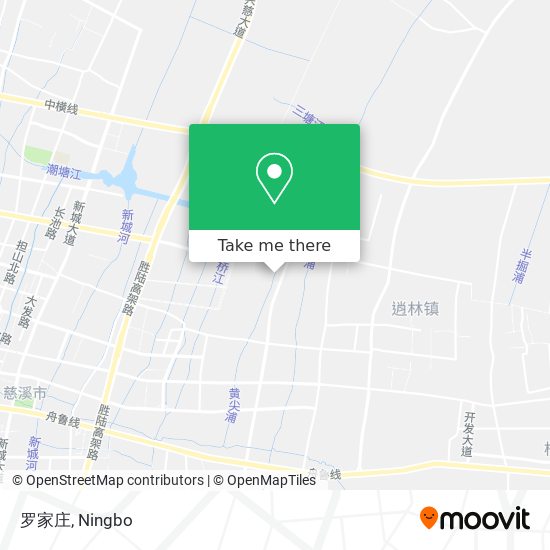 罗家庄 map