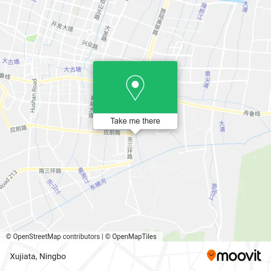 Xujiata map