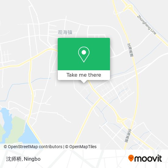 沈师桥 map