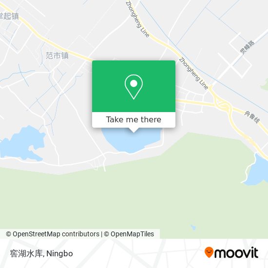 窖湖水库 map