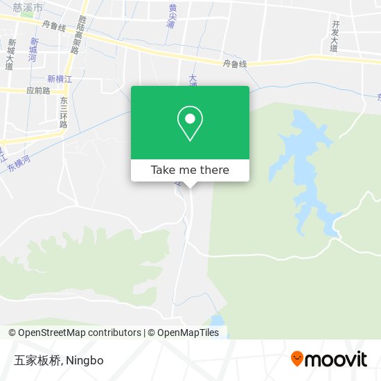五家板桥 map