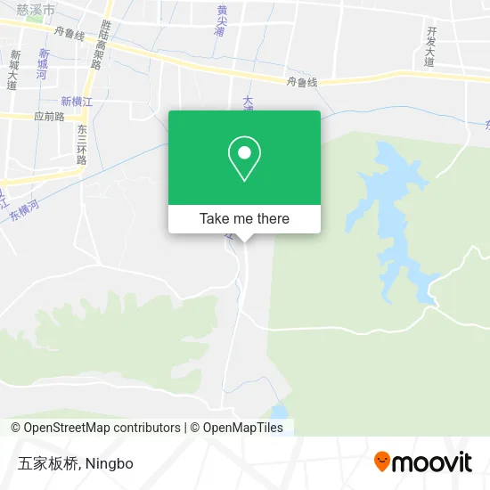 五家板桥 map