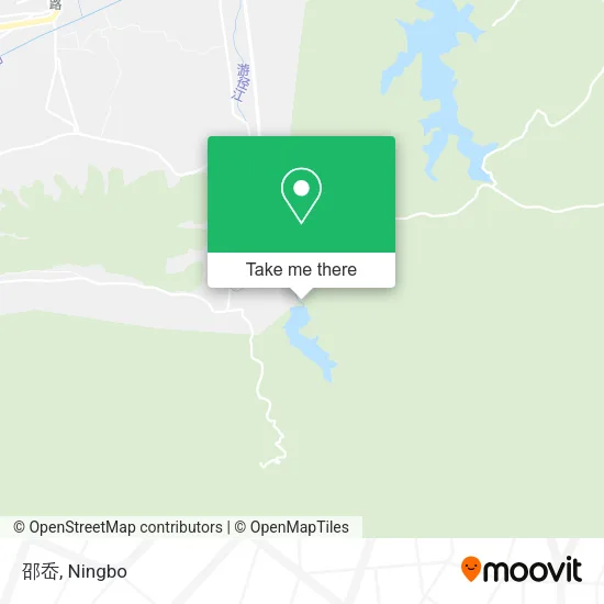 邵岙 map