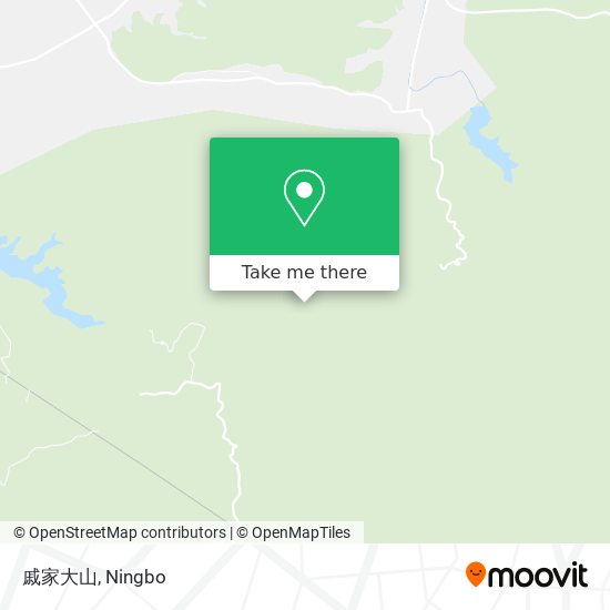 戚家大山 map