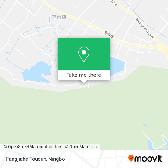 Fangjiahe Toucun map
