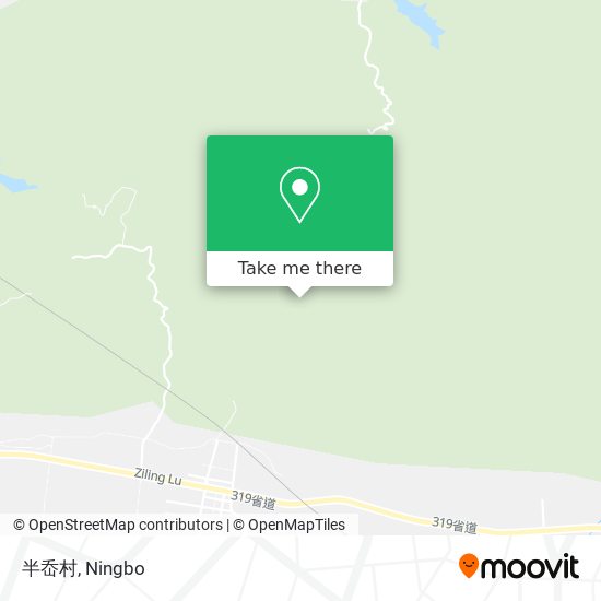 半岙村 map