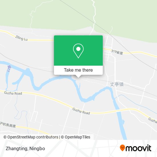 Zhangting map