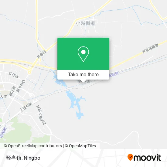 驿亭镇 map