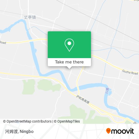 河姆渡 map