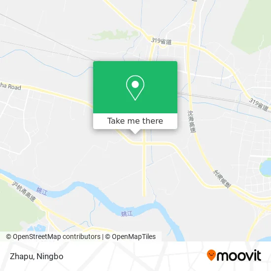 Zhapu map