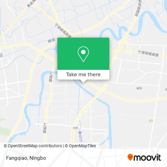 Fangqiao map