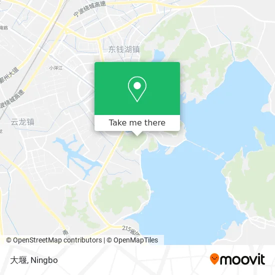 大堰 map