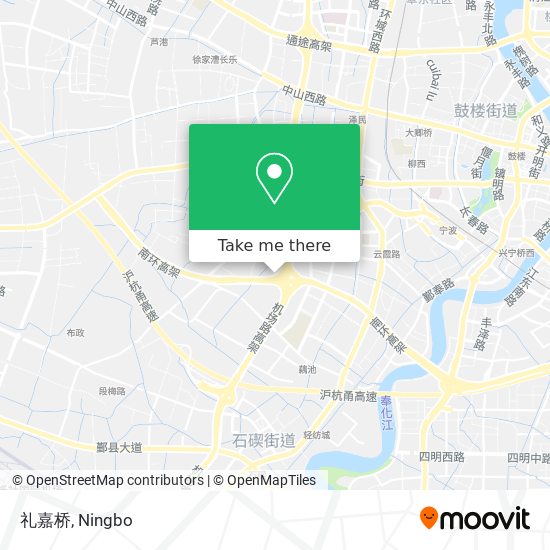 礼嘉桥 map