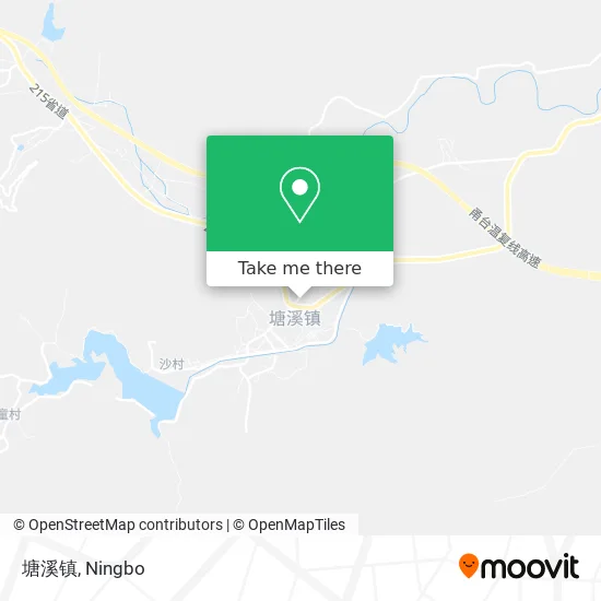塘溪镇 map