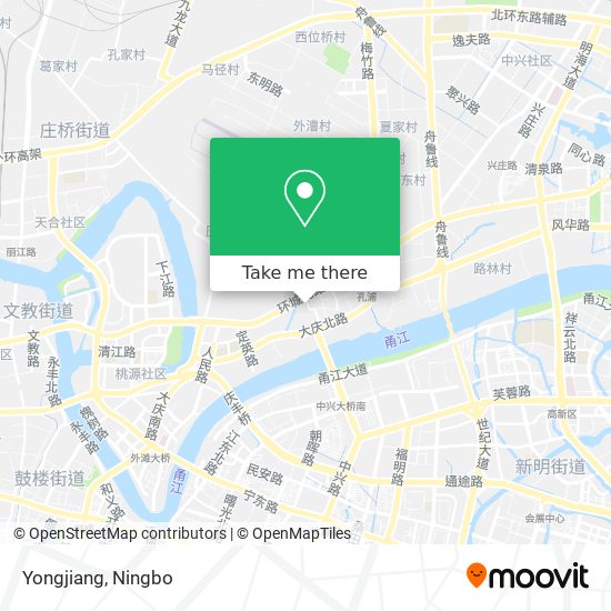 Yongjiang map