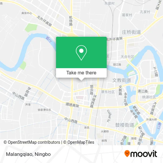 Malangqiao map