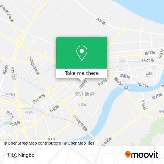 下赵 map